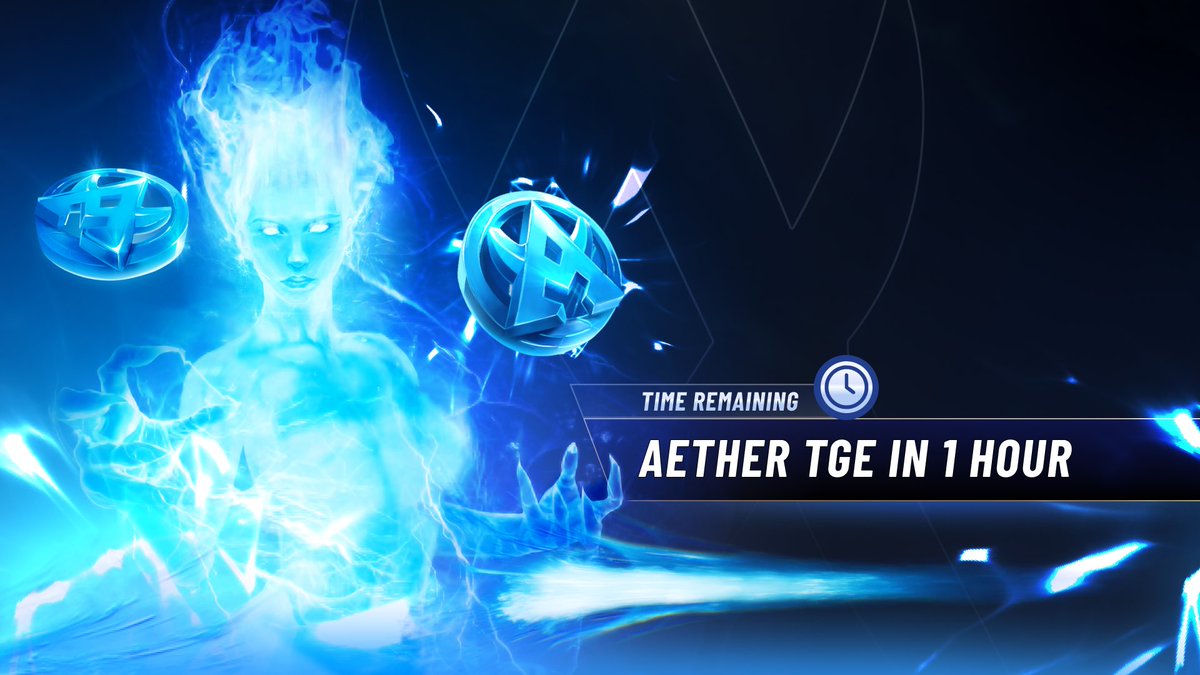 We’ve built through the bear market and now we’re ready to shoot past all expectations in the bull market ⚔️

The Aether community will be a force to be reckoned with 💥

Less than an hour and we’re live 🚀
Kucoin ~ Bybit ~ Gate