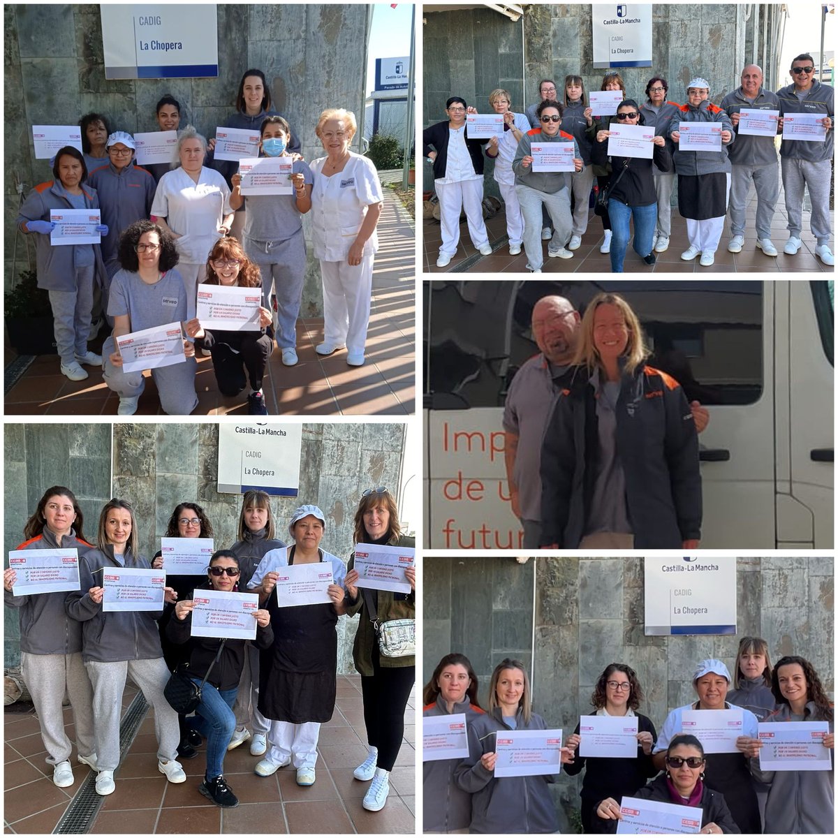 feccoo's tweet photo. Sumamos apoyos para las concentraciones de la próxima semana (12 de marzo) en el ámbito de Discapacidad. ¡Da la cara tú también!
Exigimos un convenio justo que mejore las condiciones laborales de trabajadoras y trabajadores del sector.
#ConvenioJustoDiscapacidad #CCOO https://t.co/7PxnTW5A6d