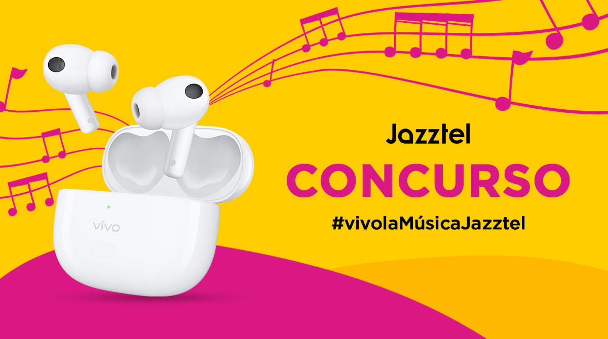 jazztel_es's tweet photo. CONCURSO
¡En Jazztel nos encanta la música!
Tenemos unos auriculares @vivo_espana #vivoTWS2e de premio.
¿Los quieres? ¡Participa!
¡Participa!
🔁 RT
😍 dinos cuál es la canción de tu vida.
#️⃣ Utiliza el HT #vivolamúsicaJazztel
✅ ¡Suerte!
BL: https://t.co/CY7MtO6Hzg https://t.co/gzae61Zv0e