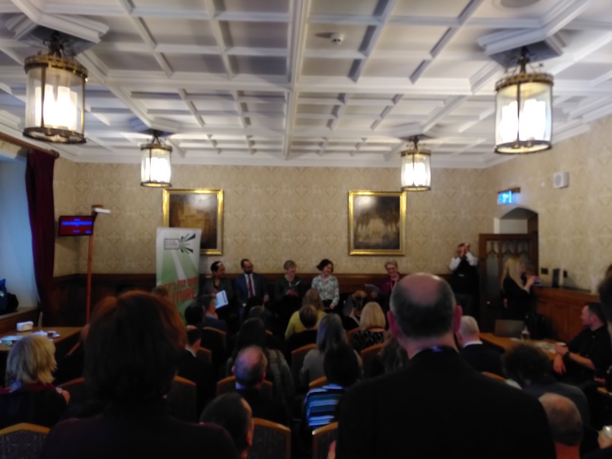 Packed room in Parliament to launch @FutureEconomyUK Business Plan for Britain ahead of the general election. #coops, social enterprise and community power can fix our future.
