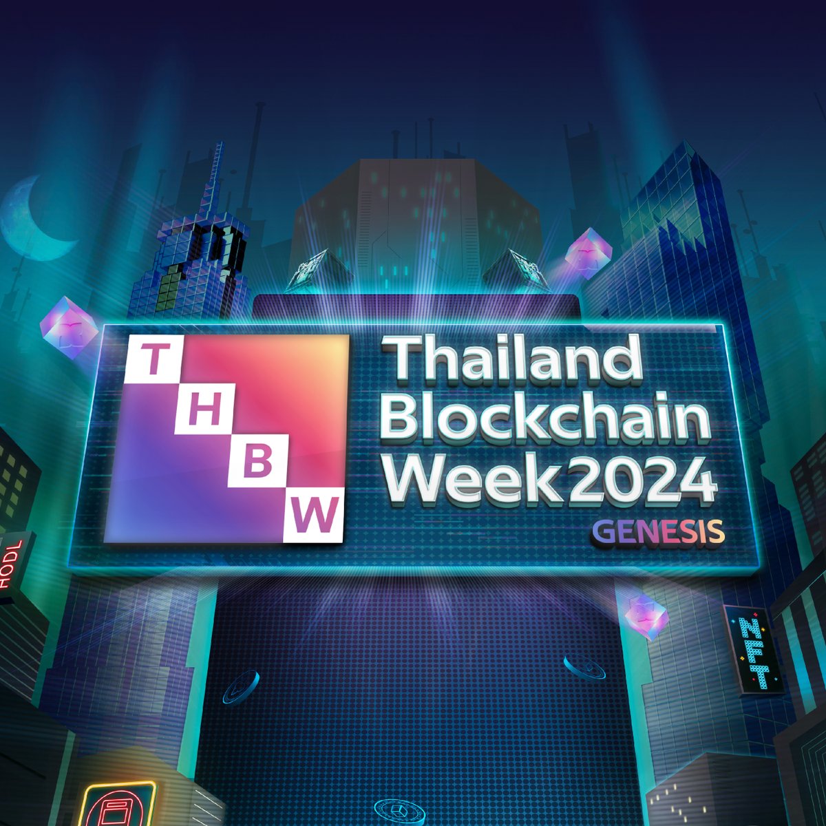 THBWOfficial's tweet photo. เปิดตัวโฉมใหม่ Thailand Blockchain Week 2024 อย่างเป็นทางการพร้อมกับตลาดคริปโทฯ ที่พุ่งทะยาน ATH อย่างเต็มรูปแบบ!
ปีนี้พลาดไม่ได้กับงานบล็อกเชนที่ใหญ่ที่สุดในไทยกับงาน Thailand Blockchain Week, Genesis 2024🚀
แล้วพบกันนน
#THBW2024 #ThailandBlockchainWeek #BlockchainGenesis https://t.co/h3jlAgbuJu