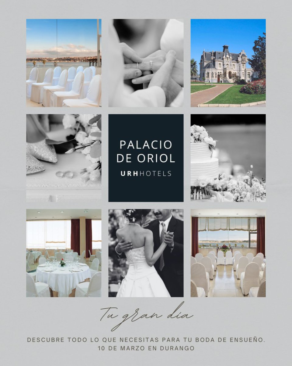 🌟 ¡Este domingo 10 de marzo, el hotel URH Palacio de Oriol de Santurce estará presente en la feria "Tu Gran Día" en Durango! 🎉 

No te pierdas esta oportunidad de planificar tu boda perfecta 💍🎩
¡Te esperamos! 

#urh #urhpalaciodeoriol #bodasURH #TuGranDia