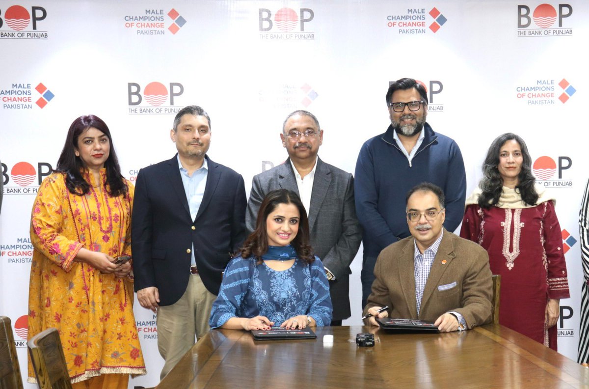 Delighted to welcome <a href="/zafar_masud/">Zafar Masud</a>  CEO <a href="/thebankofpunjab/">The Bank of Punjab</a> to <a href="/champs_change/">Champions of Change Coalition</a>.  In 2023, #BOP ranked No 1 on  #SBP “Banking on Equality” Ranking amongst all commercial banks in the country in addition to receiving the “Employer of Choice” Award at the Gender Diversity Awards 2023.
