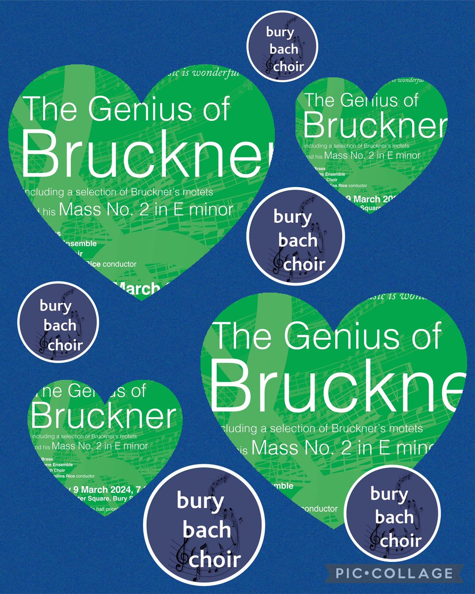 We had a fabulous rehearsal last night & are gearing up for our Bruckner Bonanza @TheApexVenue this Saturday. Have you booked for Bruck yet? It’s not too late to join us for his Mass, Magnificat, Motets & more! (1/2) 📍The Apex 📆 Saturday 9 March 2024 🎟️ bit.ly/BuryBachChoirM…