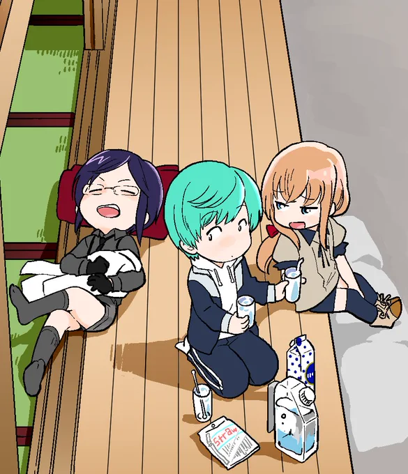 カルピスと藤四郎です 