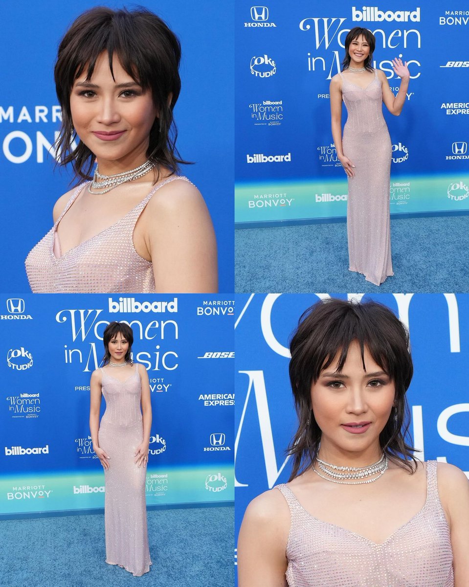 🇵🇭Philippine’s Popstar Royalty & @Billboard’s GLOBAL FORCE Honoree Sarah Geronimo walk the blue carpet at the 2024 Billboard Women in Music Awards in Los Angeles. 📸 @Sthanlee B. Mirador @SIPAUSA #Billboard #BillboardWomenInMusic #SarahG #SarahGeronimo