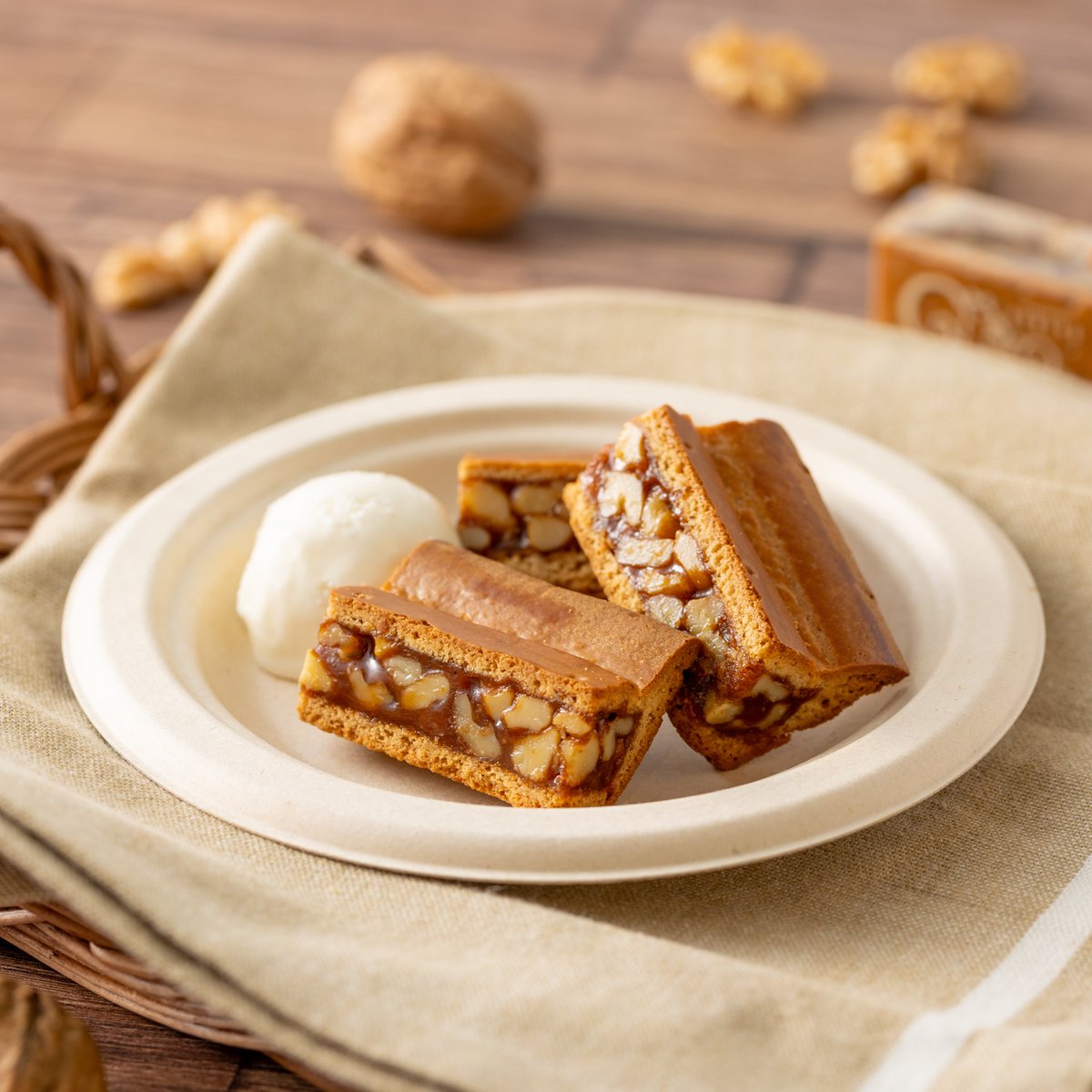 クルミッ子を使った新メニューが登場✨ ＼ 3月1日～、Kurumicco