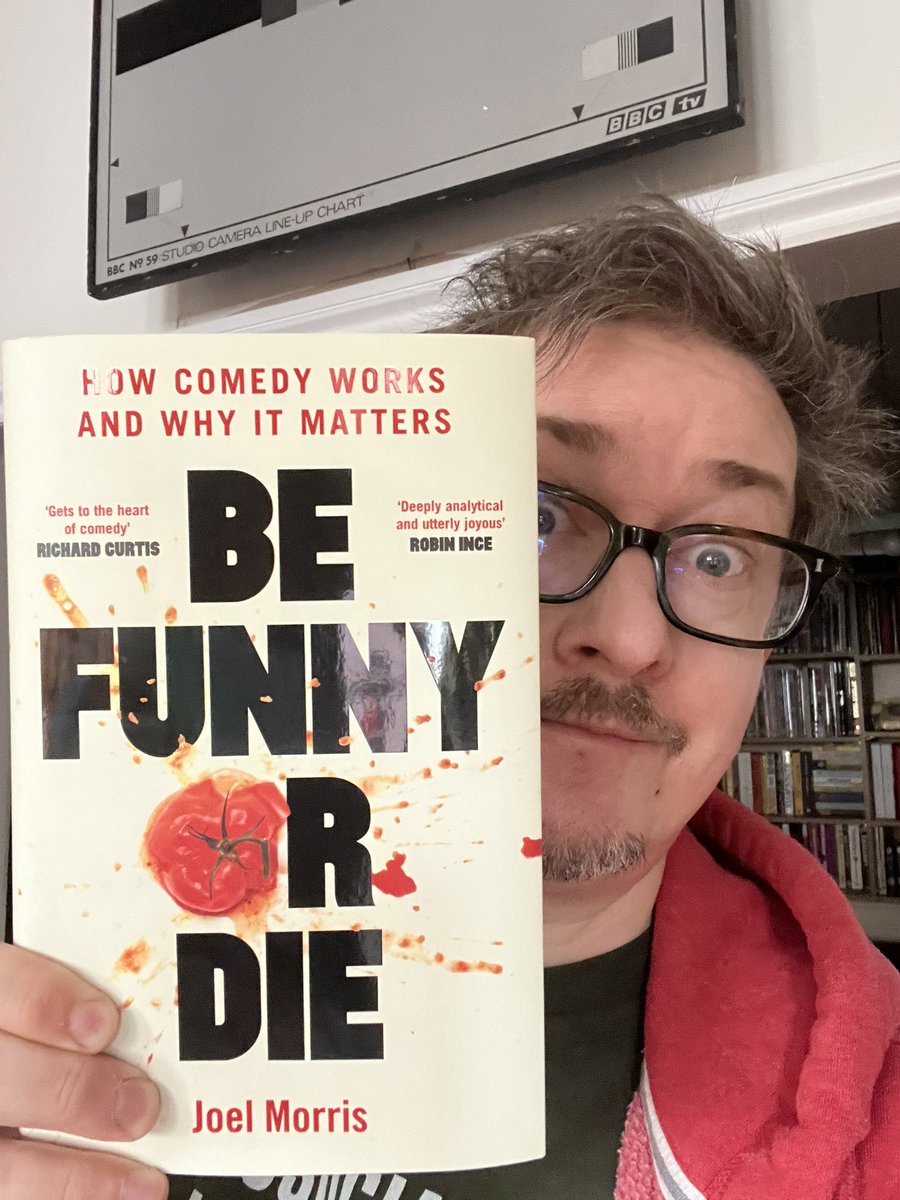 BE FUNNY OR DIE (How comedy works and why it matters) The book is OUT TODAY! Oh yeah. Thanks to everyone who helped and supported… Hope you like it. And if you like it, tell your friends! X