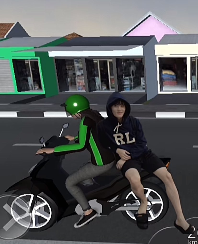 ga expect kencan sambil ngojol pake supra geter