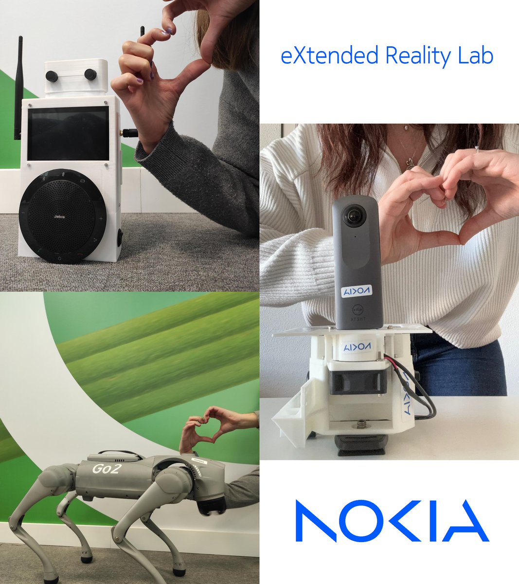Marta Orduna (@martaro__) on Twitter photo I am happy to share this collage that we have prepared with my colleagues from the <a href="/nokia/">Nokia</a> XR Lab to join #TeamNokia and #inspireinclusion around us 🙌
Let's continue building a more inclusive world! 💪 #StrongHer #IWD2024 #WomenEmpowerment #8M #WomensDay #WomensHistoryMonth I am happy to share this collage that we have prepared with my colleagues from the <a href="/nokia/">Nokia</a> XR Lab to join #TeamNokia and #inspireinclusion around us 🙌
Let's continue building a more inclusive world! 💪 #StrongHer #IWD2024 #WomenEmpowerment #8M #WomensDay #WomensHistoryMonth