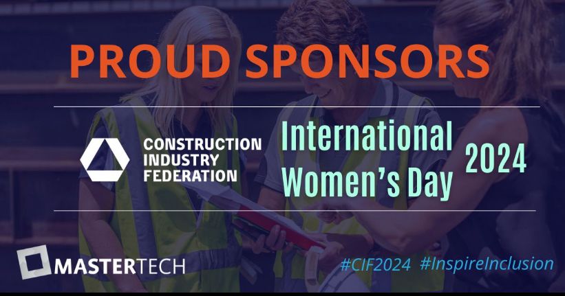 MMastertech's tweet photo. Today is the day! Delighted to support the @CIF_Ireland International Women's Day event as proud sponsors.

#CIF2024 #InspiringInclusion #IWD2024 #Construction #mastertech #proudsponsor https://t.co/JhiDCPSKpP