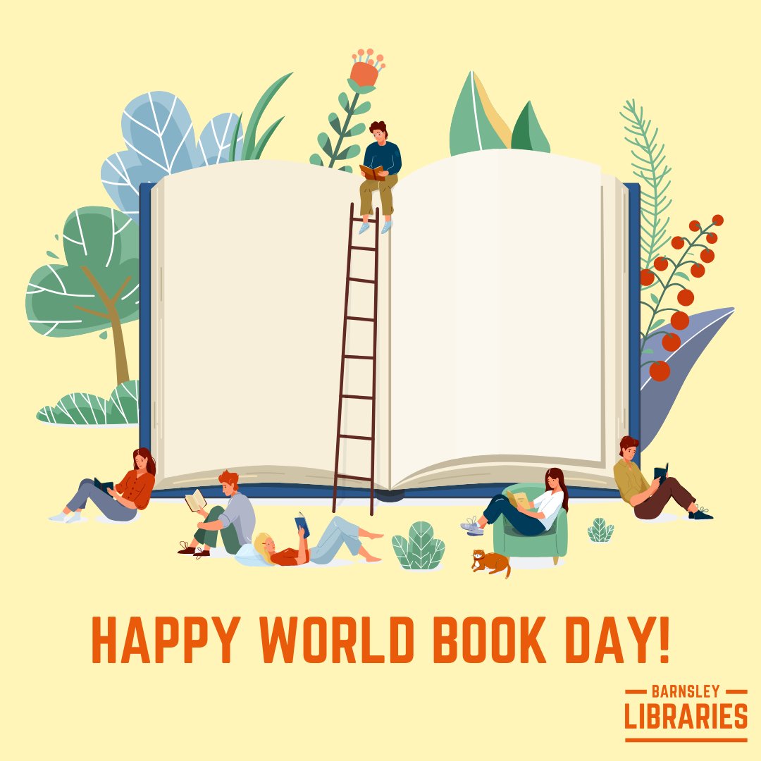 Happy World Book Day, everybody! Which book did you adore as a child? We want to know...
If you have any photos you want to share with us today, we would LOVE to see your costumes for World Book Day, or indeed your book recommendations! 
#BarnsleyLibraries #WorldBookDay