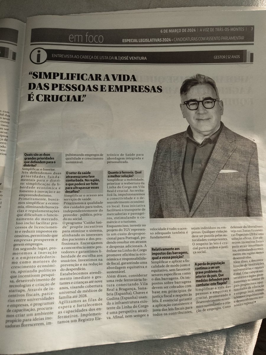 VenturaLib2024's tweet photo. Dia 10 de Março vota em Soluções não em Promesas! O Venturaliberal Simplifica: a utilidade do voto é sempre na liberdade e no liberalismo! Em Vila Real o Ventura é liberal!! https://t.co/05qXXQbA4G