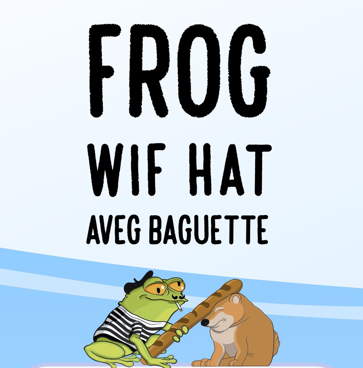 husnet_'s tweet photo. @0x0papi Bonjour Monsieur, 
$FWIF is ready to go much high. It is a frog wit hat avec baguette. 🥖🐸 https://t.co/4YhACBWMv2