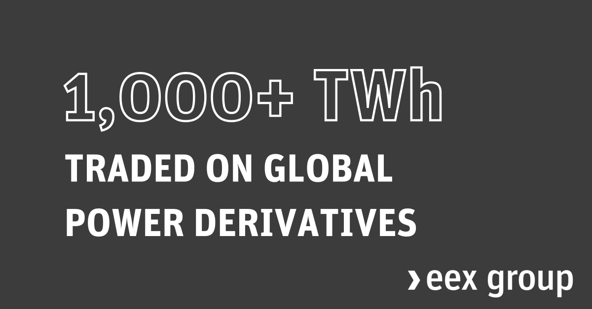 February was an extraordinary month for our #power #derivatives markets as trading volumes exceeded 1,000 TWh for the first time! 🎉

Learn more here 👇

tinyurl.com/3cae7esa