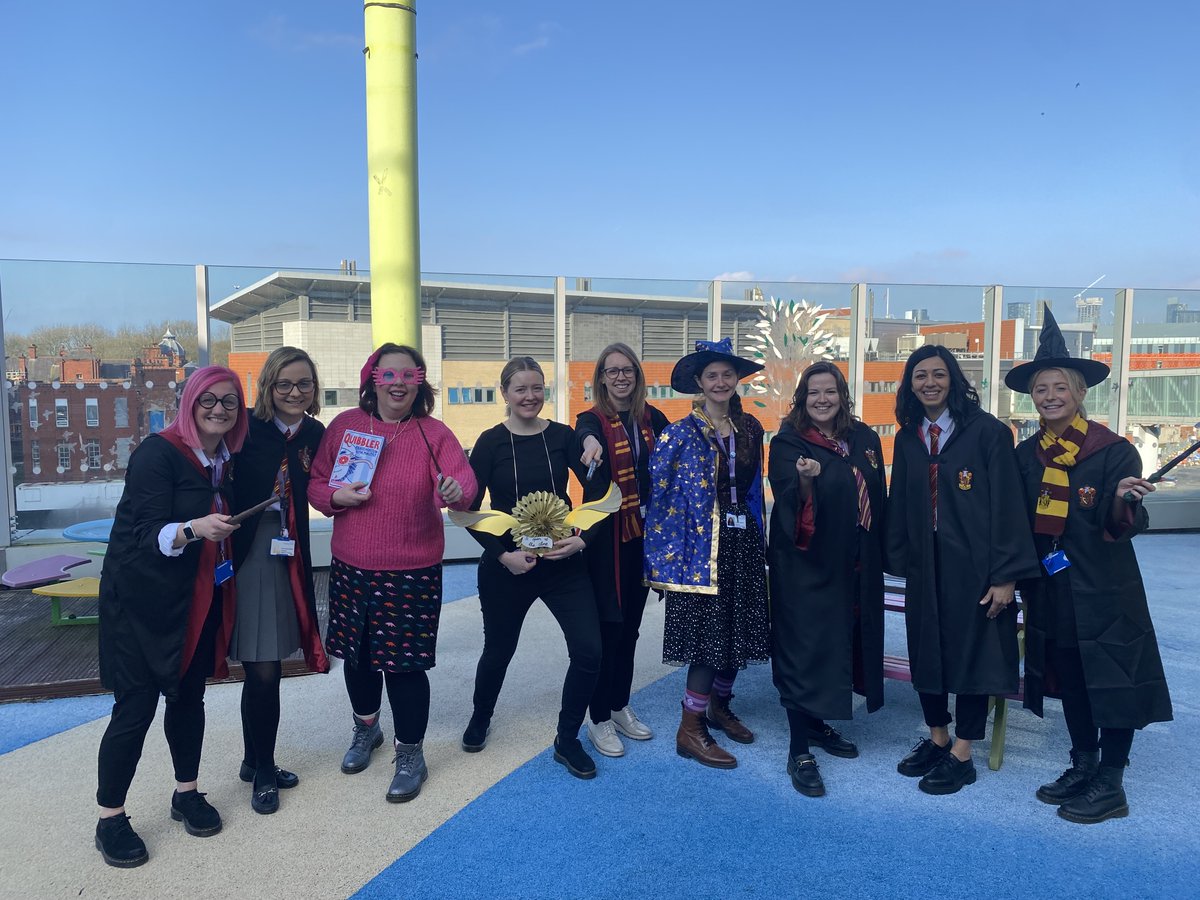 Magic is in the air at <a href="/RMCHosp/">RMCHosp</a> today. 

Happy #WorldBookDay from Manchester Hospital School of Witchcraft and Wizardry!

<a href="/WorldBookDayUK/">World Book Day UK 📚</a>