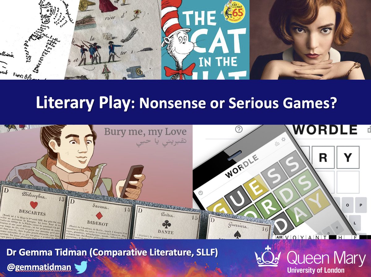 QMUL Comparative Literature tweet media