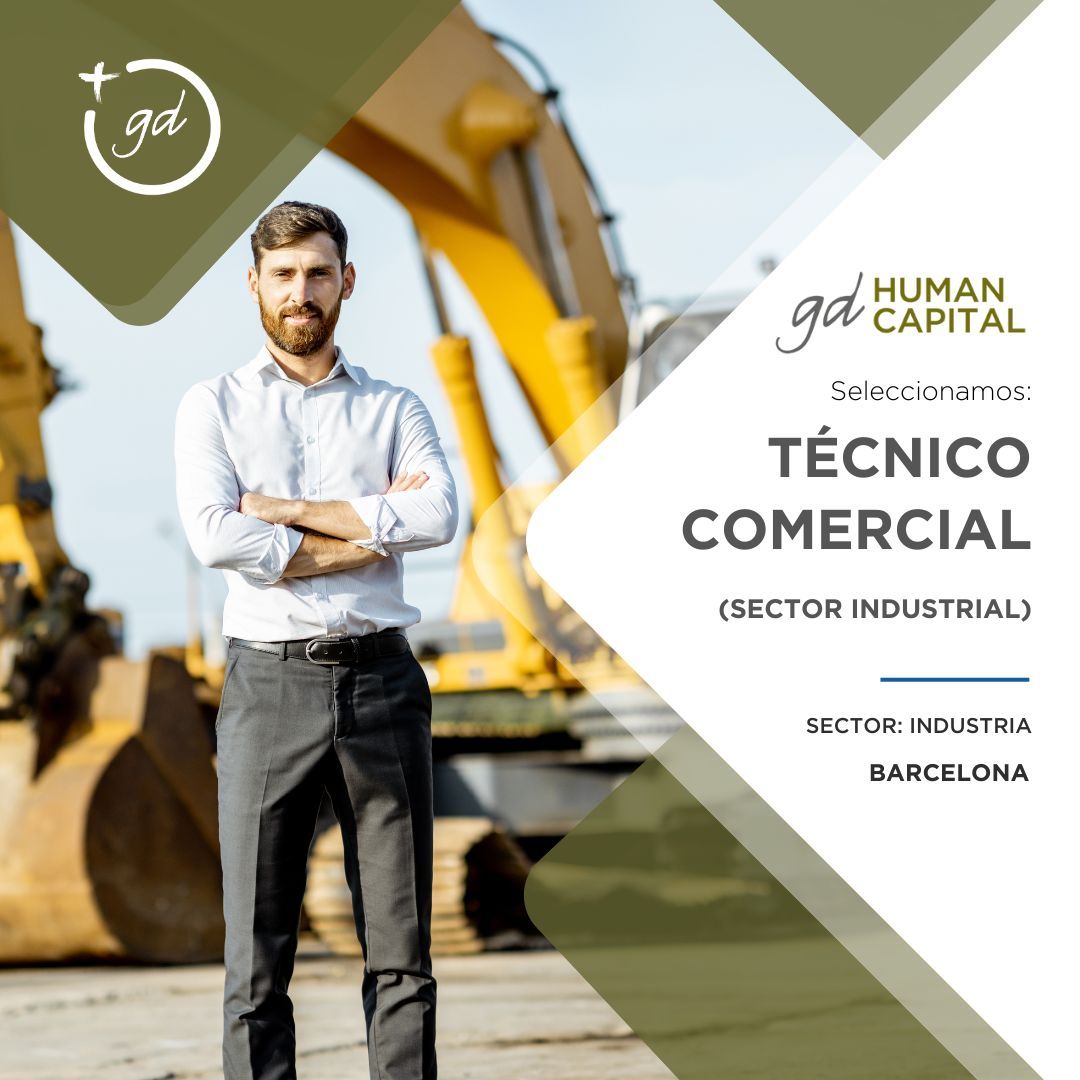 🔎 Buscamos y Seleccionamos un/a TÉCNICO COMERCIAL JUNIOR (sector industrial) .

Con el objetivo de reforzarla presencia de importante fabricante de equipamiento y dispositivos para la industria.

📑 zurl.co/5pcr 

📍 Barcelona

#Empleo #jobs #Barcelona