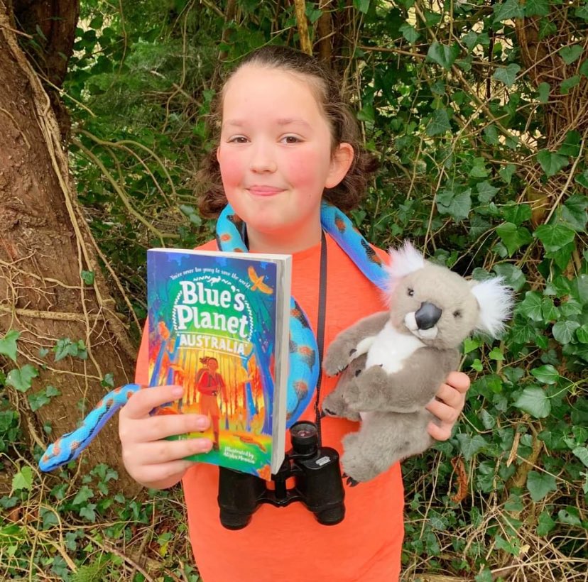 It’s #worldbookday and it’s blown my mind that Blue has actually inspired kids so much they’re dressing up as her! Thank you so much @RUready4Wood for sharing this gorgeous photo of Eleanor. If your kids want to save the world, check out Blue’s Planet >> sweetcherrypublishing.com/blues-planet-a…