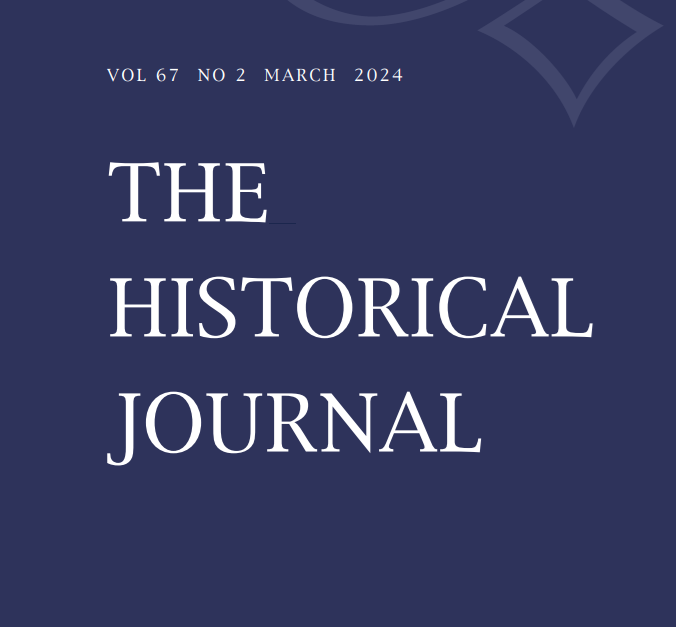 📣March issue out now!

Featuring articles from #twitterstorians including <a href="/mikko_tolonen/">Mikko Tolonen</a>, <a href="/lievesofgrass/">Yann Ryan</a>, <a href="/MarinaIni_/">Dr Marina Inì</a>, <a href="/amhuss27/">Mobeen Hussain</a> &amp; <a href="/SilviaSalvatici/">Silvia Salvatici</a>!

#New #History #Issue #Articles #Read 🎉📜

👉Read online here: cambridge.org/core/journals/…