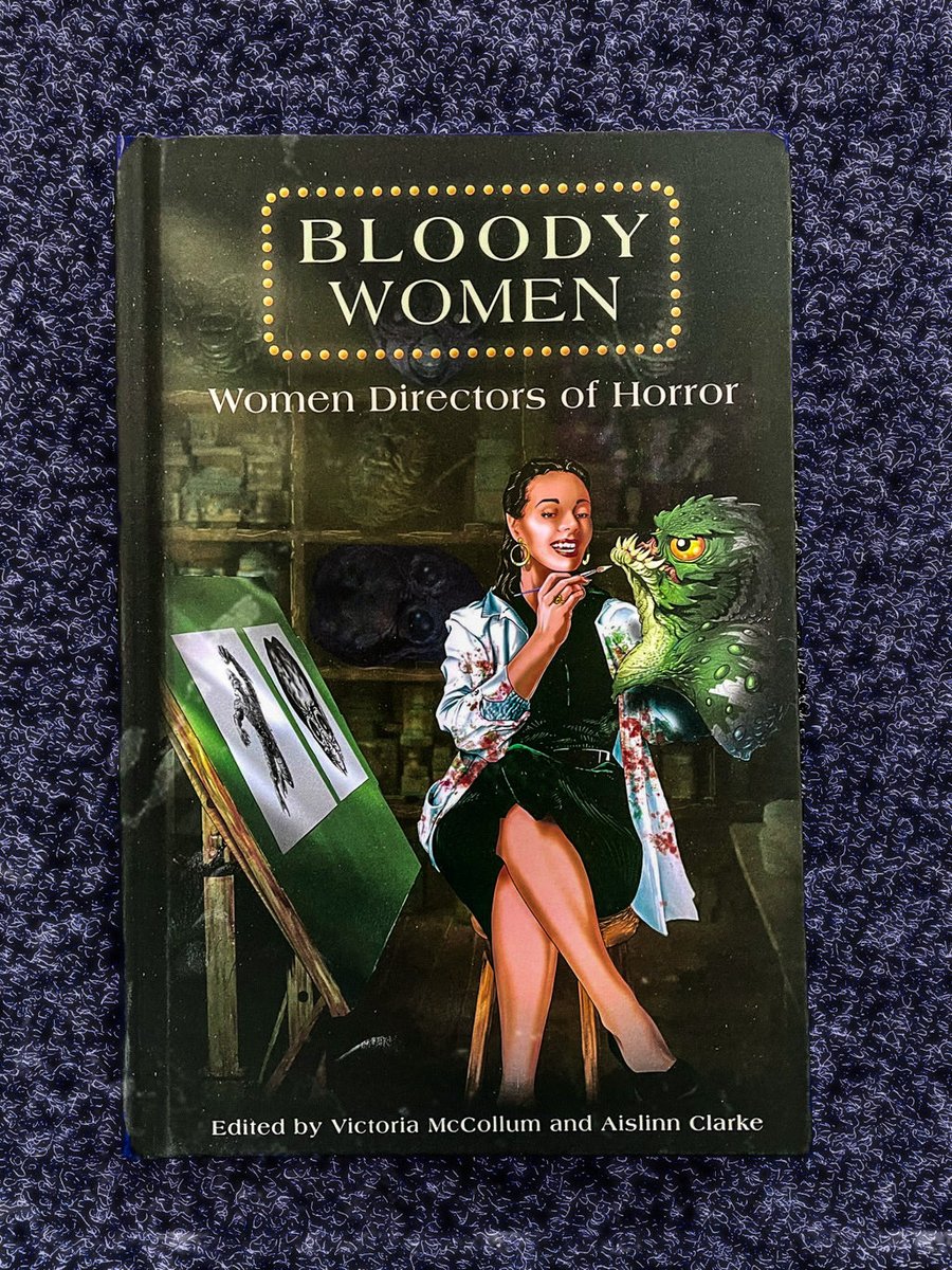 Just in time for #IWD2024 tomorrow, our latest book, ‘Bloody #Women: Women Directors of #Horror’, is being released in paperback! Part of the Critical Conversations in Horror series. Edited by myself & @AislinnClarke! 🖤 rowman.com/ISBN/978161146…