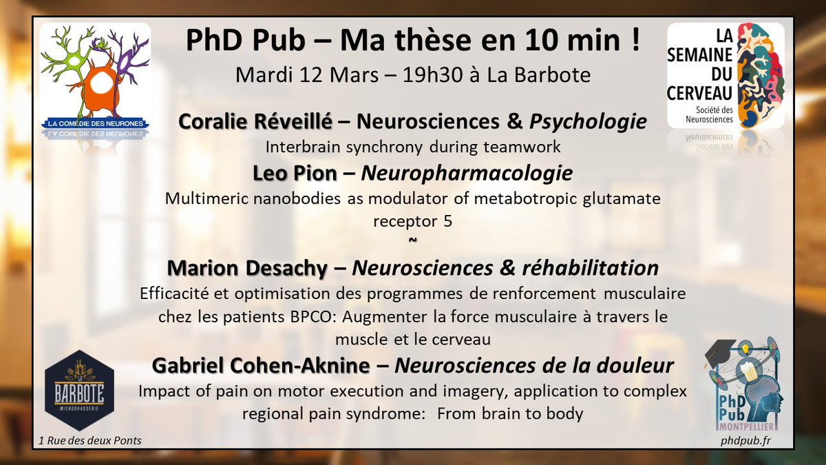 PhD Pub Montpellier tweet media