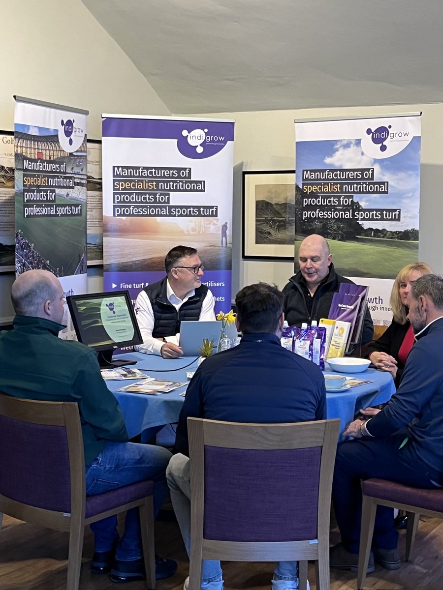 ⁦@indigrowuk⁩ focusing on sustainable and optimising nutrient use efficiency ⁦@BIGGALtd⁩ Roadshow ⁦@conwygolfclub⁩