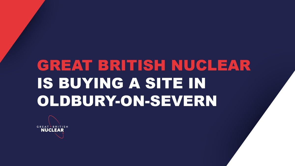 Oldbury-on-Severn, in #Gloucestershire, is home to one of the sites that Great British Nuclear is buying from @Hitachi. Read our Press Release to find out more: gov.uk/government/new… #SmallModularReactors #Oldbury