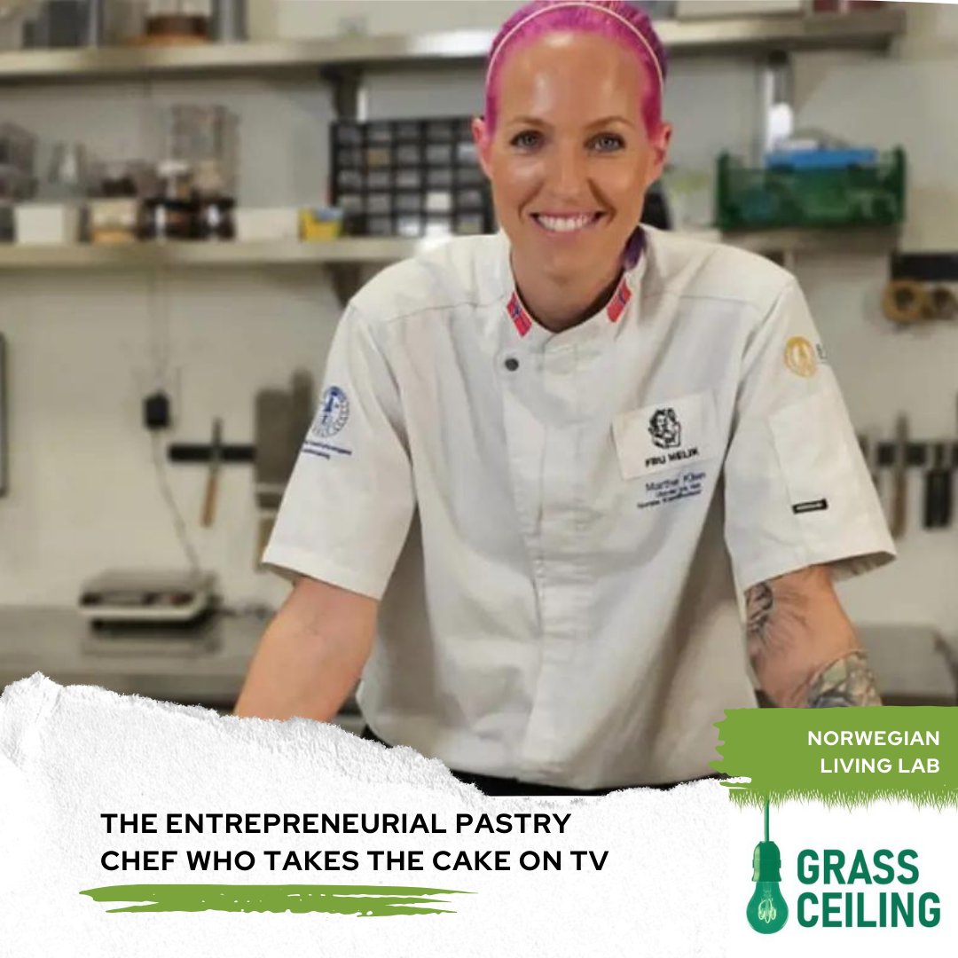 🇳🇴 Today we are sharing an interview with one of the 8 rural #womeninnovators from the Norwegian #LivingLab, Marthe Kilen, a pastry chef and the judge of the Norwegian version of The Great British Bake Off, which is now airing on TV ⤵️ oimat.no/en/news/the-pa…