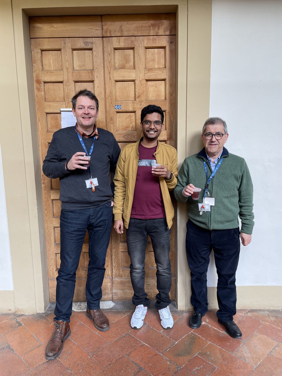 hcdas_astro's tweet photo. Participants in GGI school (Frontiers in Nuclear and Hadronic Physics 2024) from 26th Feb - 8th March. #florence  #ggi. Thanks to GGI organizers. Especially thanks to Prof. Jerome Margueron (right), and Prof. Ignazio Bombaci (left) for nice lectures and discussions. https://t.co/HjS5SWSwZY