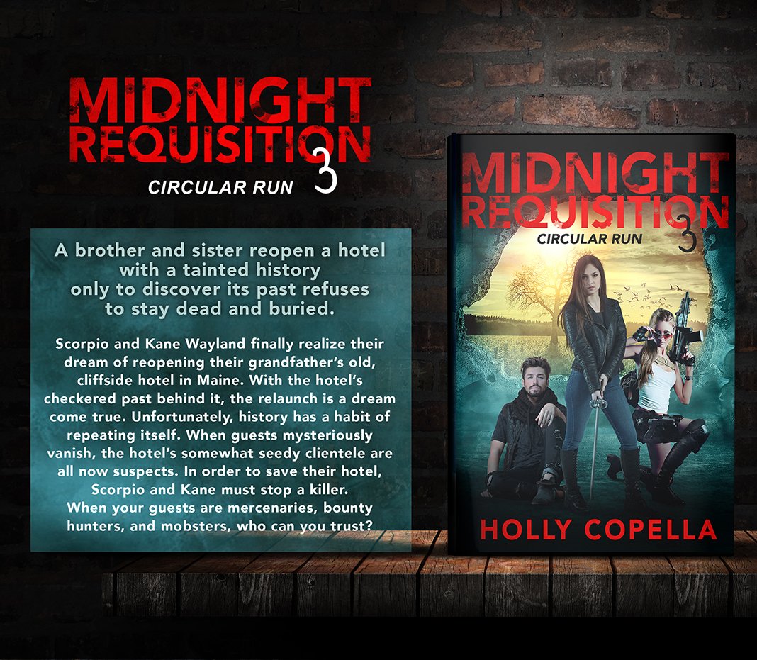 Now available in #audiobook for only $9.99!
Or $1.99 add-on w/purchase of #ebook

Midnight Requisition 3: Circular Run

amazon.com/dp/B0CPHTWFQH

#KindleUnlimited #KindleDeal #crimefiction #series #MYSTERY #thrillerbooks #audiobooks