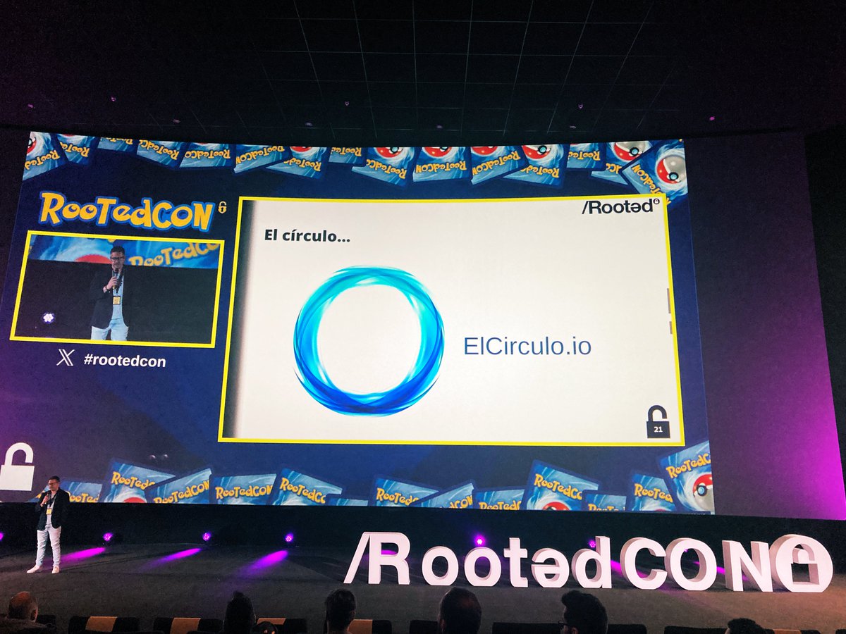 Prometedor!!! #rootedcon <a href="/ggdaniel/">cr0hn</a> <a href="/patowc/">Román Ramírez</a> <a href="/mindcrypt/">Alfonso Muñoz, Phd</a>