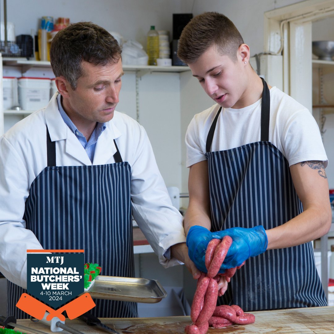 Meat Trades Journal (@mtj_tweet) on Twitter photo Skilled workers are the lifeblood of any good butcher shop, so what better time than National Butchers’ Week to celebrate the apprentices and butchers in training ready to take up the mantle of the future talent of UK butchery? #NationalButchersWeek Thanks to <a href="/henrywinningco/">Henry Winning & Co</a> Skilled workers are the lifeblood of any good butcher shop, so what better time than National Butchers’ Week to celebrate the apprentices and butchers in training ready to take up the mantle of the future talent of UK butchery? #NationalButchersWeek Thanks to <a href="/henrywinningco/">Henry Winning & Co</a>