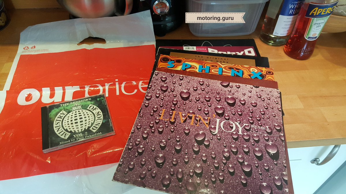 I saw people preparing their Rustival road trip playlists, so I've nipped in to Our Price in 1994, to get some stuff to tape.
Splashed out on a CD for the Discman too.