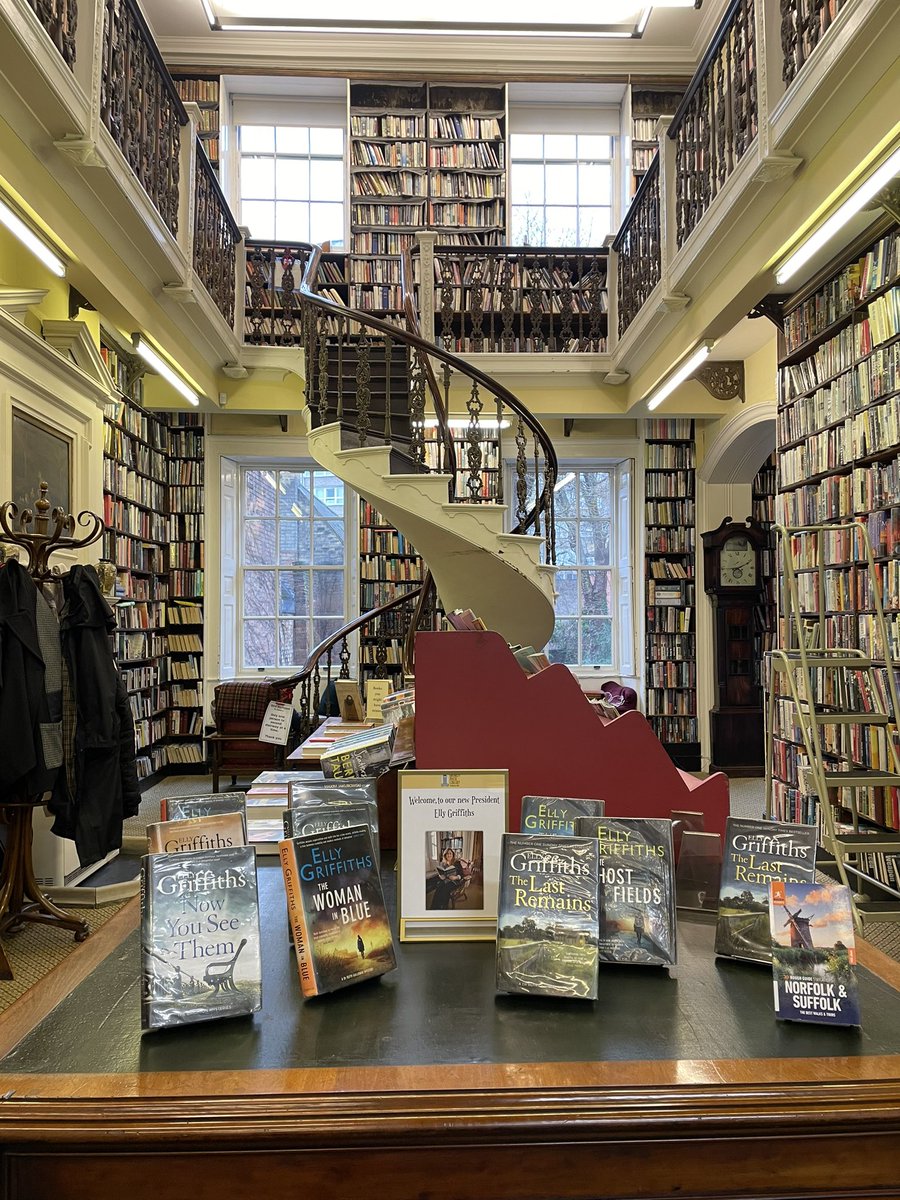 ellygriffiths's tweet photo. Happy #WorldBookDay2024. Here’s a photo of beautiful @BromleyHouseLib in Nottingham. Like many others, I would never have become a writer without libraries… https://t.co/9e7BQbciwJ