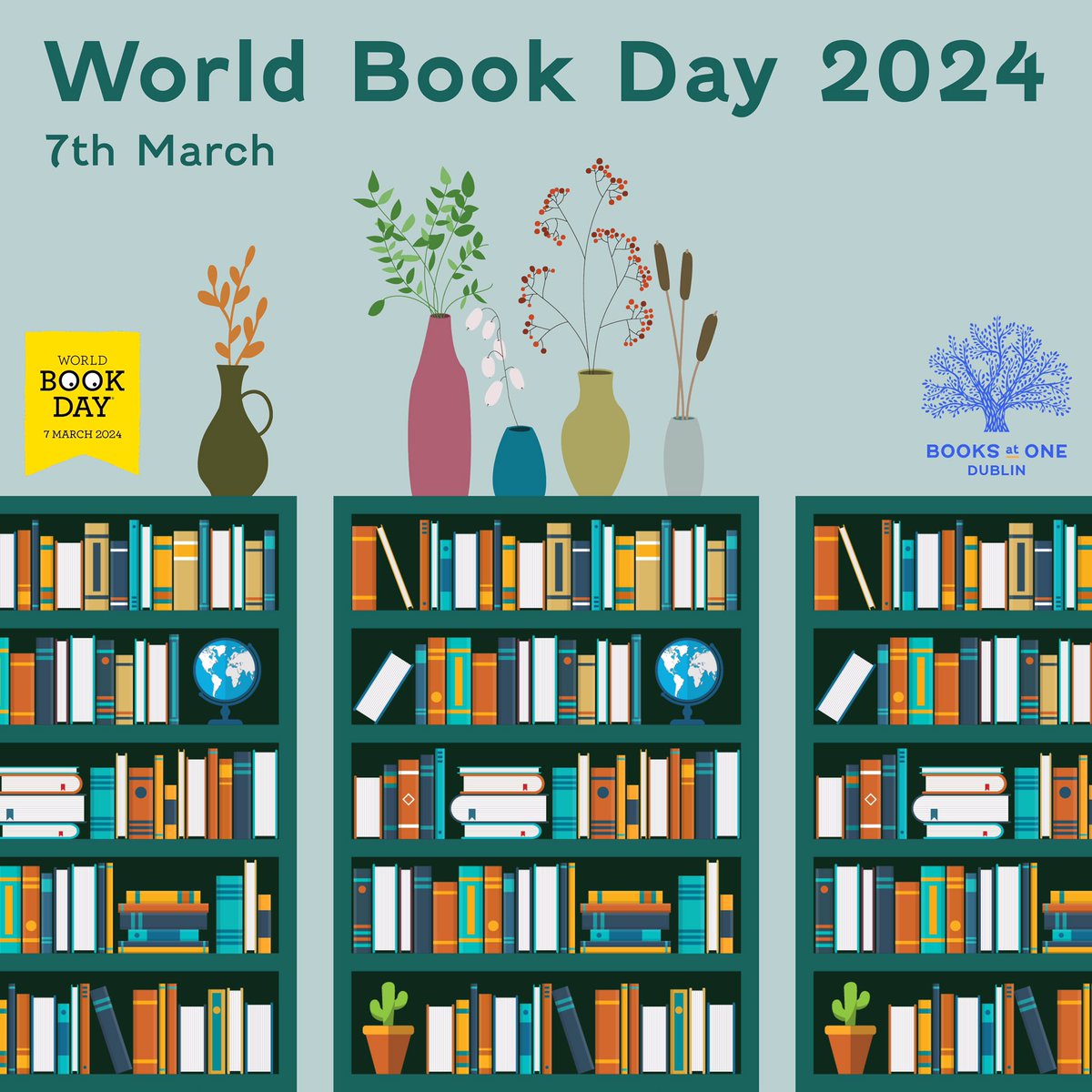 World Book Day is here! A great day to support independent bookshops 😆📚 Drop into us on Meath Street and see what titles we have! 🌍 • • • #booksatonedublin #theliberties #dublinartscouncil #shoplocal #newreleases #booksatonefamily #worldbookday