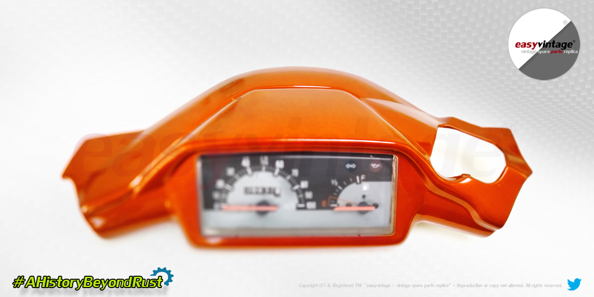 MBK BOOSTER SPIRIT dashboard⏱️ is now like brand new, in its shiny orange. 🟠🖌️

Back into shape day after day 💪🏍️💨

💡#MbkBoosteRestoring  #AHistoryBeyondRust
 <a href="/easyvintagepart/">easyvintage</a>💡