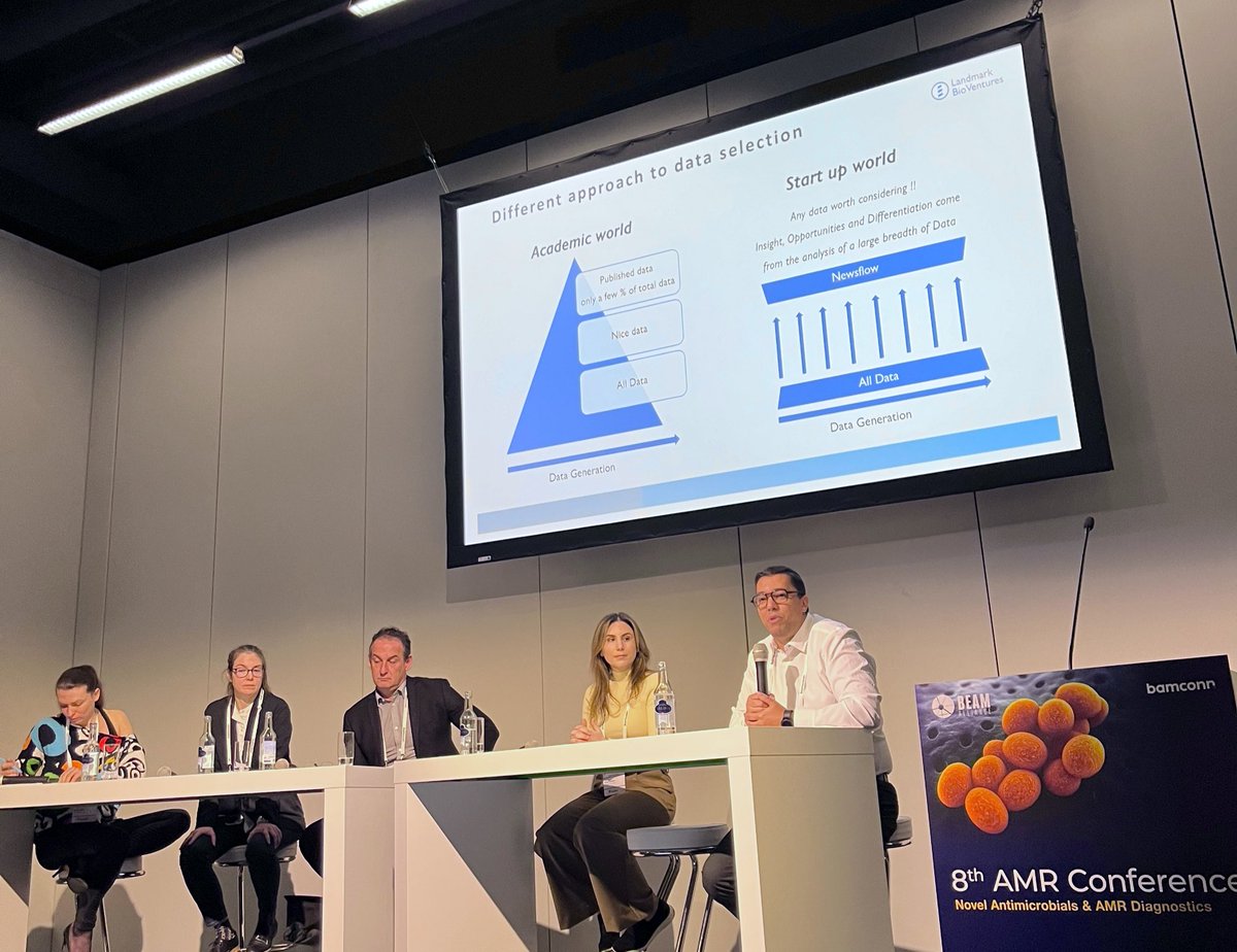 Valeria Gigante (@valeria_gigante) on Twitter photo ⚡️ Great panel on the value of antibiotics.
We need ABs able to address the highest unmet medical needs and strong translational teams.
<a href="/AMRActionFund/">AMR Action Fund</a> <a href="/AllianceBEAM/">BEAM Alliance</a>
#AMR ⚡️ Great panel on the value of antibiotics.
We need ABs able to address the highest unmet medical needs and strong translational teams.
<a href="/AMRActionFund/">AMR Action Fund</a> <a href="/AllianceBEAM/">BEAM Alliance</a>
#AMR