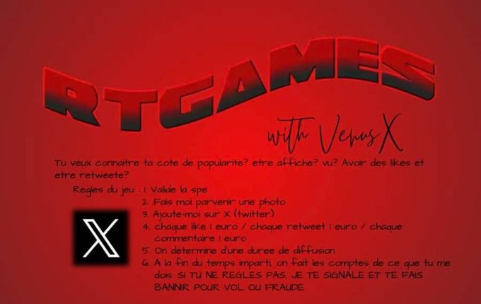 Regles du jeu : 1.valide ta spe 2. fais-moi parvenir une photo 3. Ajoute-moi sur X (Twitter) 4.Chaque<a href="/tag/feetpic"class="tags"><span>#feetpic</span></a><a href="/tag/feetseller"class="tags"><span>#feetseller</span></a><a href="/tag/feetcontent"class="tags"><span>#feetcontent</span></a><a href="/tag/feetfinder"class="tags"><span>#feetfinder</span></a>