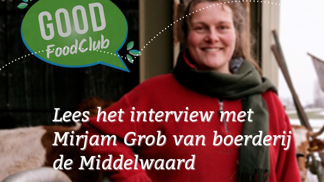 Kunnen natuurbeheer en duurzaam voedsel samengaan? En welke plek hebben dieren in een gebalanceerd voedselsysteem? We spraken Mirjam Grob over haar bedrijf met circulaire paddenstoelen en rundvlees van grazers in de uiterwaarden:  natuurenmilieugelderland.nl/nieuws/boer-mi… #goodfoodclub