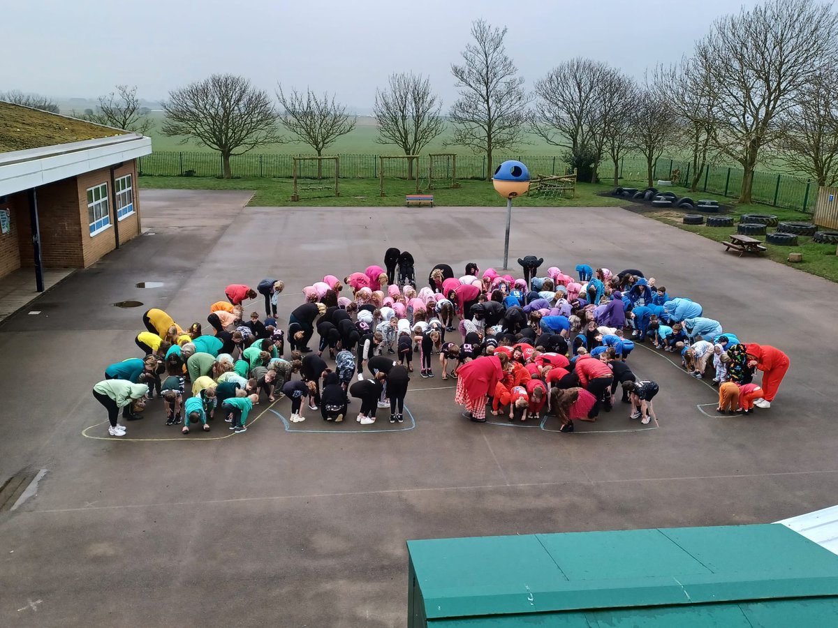 PatPriAcad's tweet photo. We dressed in colour today,  so that we could become a big school Elmer the elephant for #WorldBookDay2024 #patloveofreading #patenglish https://t.co/IYb26rCd1i