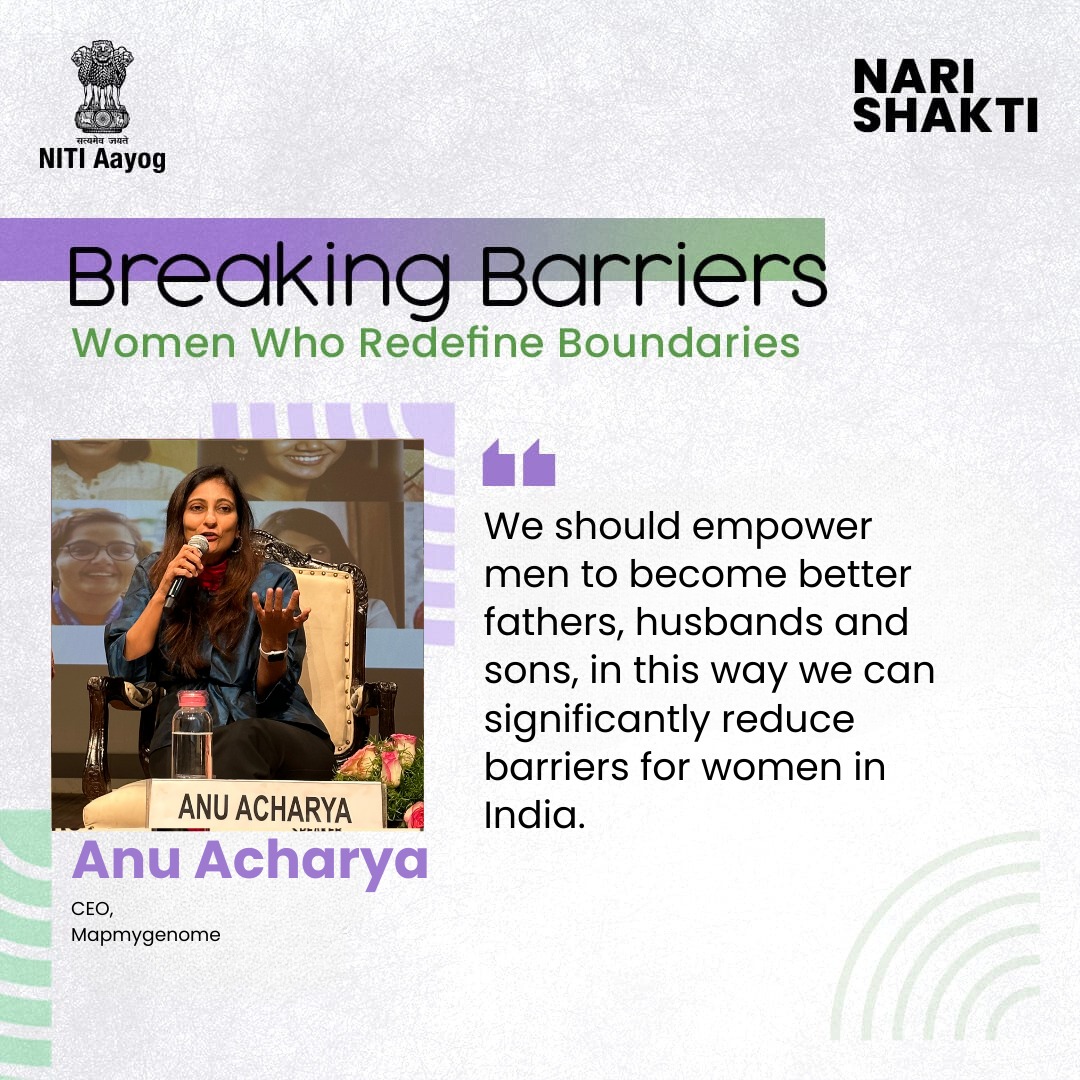 'I was honoured to be among such accomplished women at the #NariShakti event. Their stories of overcoming obstacles and achieving success were both humbling and motivating. A truly empowering experience.'

#NariShakti #CEOInsights #BreakingBarriers

@annaroy9 @thekiranbedi