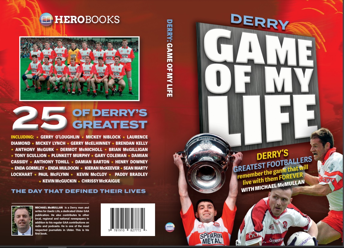It's #WorldBookDay2024 

If anyone is interested in a copy of Derry: Game of my Life, get in touch.

T: 0777 915 9787
E: malmcmullan@hotmail.com
..or send me a DM
#GAA #DerryGOML #OakleafRising