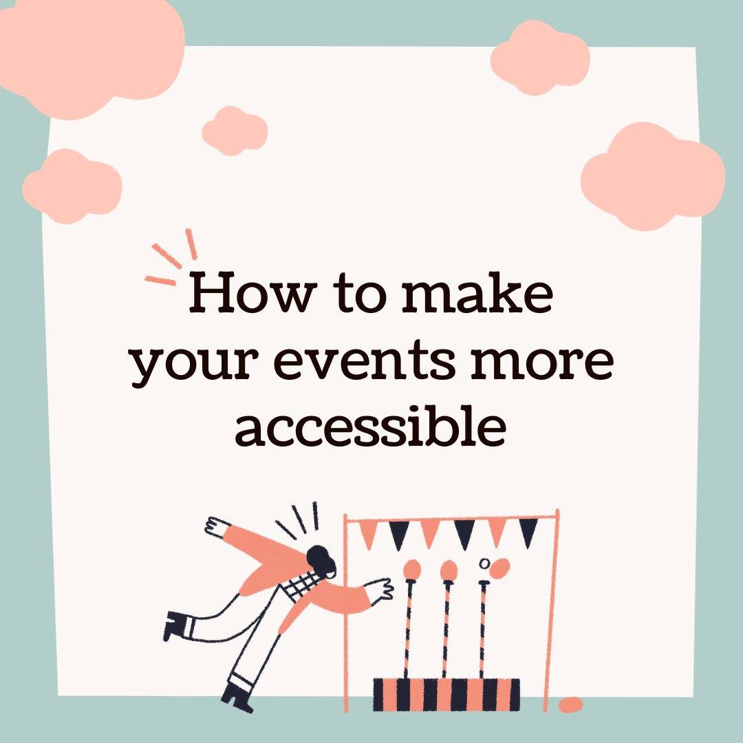 Did you know 16% of people globally have disabilities? 🌍 That's why we've created this guide on how to make your events more accessible 👇 tickettailor.com/blog/how-to-ma… Thanks to @royaldeaf & @betternotstop for contributing
