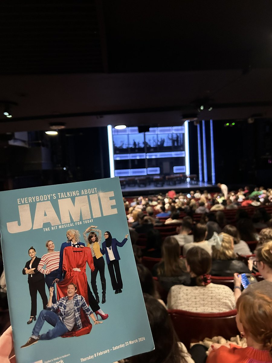 Another great evening spent taking students to the theatre! 
Last nights trip, Everybody’s Talking about Jamie at <a href="/Sadlers_Wells/">Sadler's Wells</a> 🤩