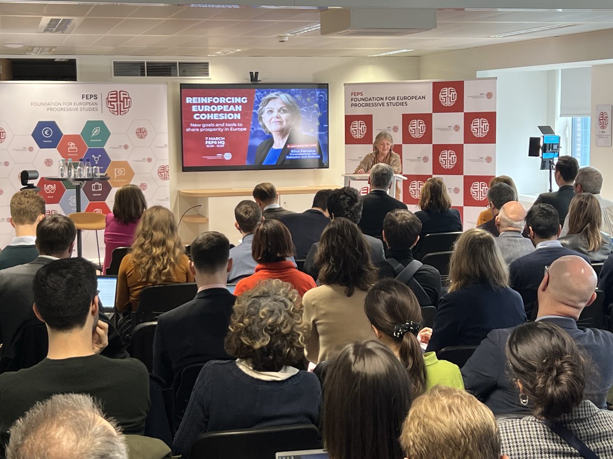 FEPS (@feps_europe) on Twitter photo <a href="/ElisaFerreiraEC/">Elisa Ferreira</a> 🔴Starting now ‘Reinforcing European #cohesion’ w/:
Commissioner <a href="/ElisaFerreiraEC/">Elisa Ferreira</a>
<a href="/LaszloAndorEU/">László Andor</a>
<a href="/CoR_President/">Kata Tüttő</a> <a href="/EU_CoR/">European Committee of the Regions</a>
MEP <a href="/PlumbRovana/">Rovana Plumb</a>
MEP <a href="/camillalaureti1/">Camilla Laureti</a>
<a href="/EMarianou/">eleni marianou</a> <a href="/CPMR_Europe/">CPMR</a>
<a href="/crescenzi_r/">Riccardo Crescenzi</a>
<a href="/Rinaldi_David/">David Rinaldi</a>
📺Live: bit.ly/EUCohesionLive
ℹ️bit.ly/reinforcingEUc… <a href="/ElisaFerreiraEC/">Elisa Ferreira</a> 🔴Starting now ‘Reinforcing European #cohesion’ w/:
Commissioner <a href="/ElisaFerreiraEC/">Elisa Ferreira</a>
<a href="/LaszloAndorEU/">László Andor</a>
<a href="/CoR_President/">Kata Tüttő</a> <a href="/EU_CoR/">European Committee of the Regions</a>
MEP <a href="/PlumbRovana/">Rovana Plumb</a>
MEP <a href="/camillalaureti1/">Camilla Laureti</a>
<a href="/EMarianou/">eleni marianou</a> <a href="/CPMR_Europe/">CPMR</a>
<a href="/crescenzi_r/">Riccardo Crescenzi</a>
<a href="/Rinaldi_David/">David Rinaldi</a>
📺Live: bit.ly/EUCohesionLive
ℹ️bit.ly/reinforcingEUc…