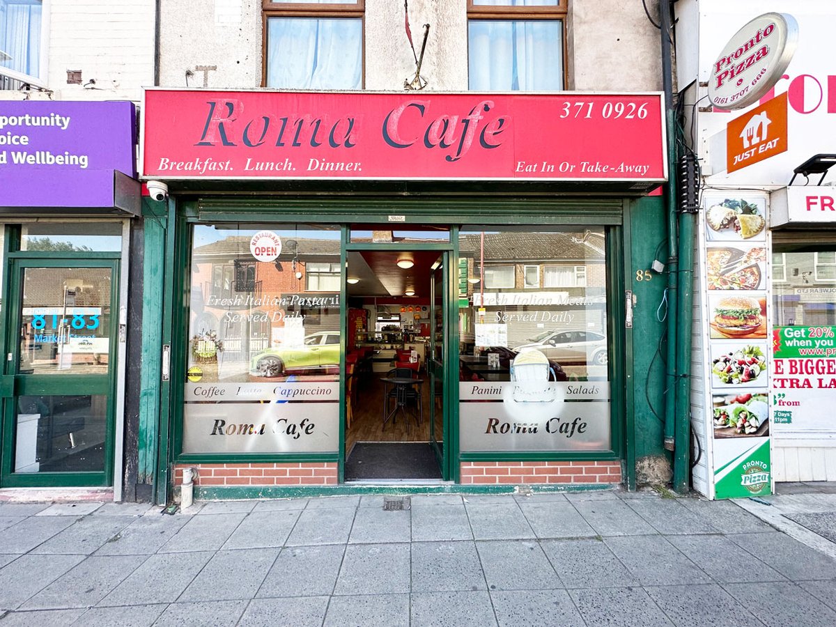 SOLD: Cafe Roma in Droylsden... Full story here ow.ly/KfjZ50QNlec #droylsden #manchester