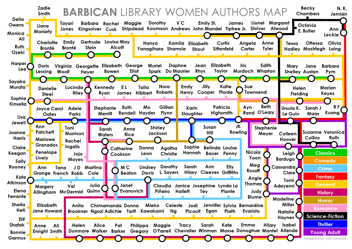 Who's your next read? 

Check out our new map for #WomensHistoryMonth (Based upon our most popular authors)  

Featuring @jk_rowling @SJMaas @NicolaYoon @MaggieShipstead @susanhillwriter @adeleparks @angiecthomas @CKeeganFiction @D_DuMaurier @ellygriffiths @katemosse & lots more!