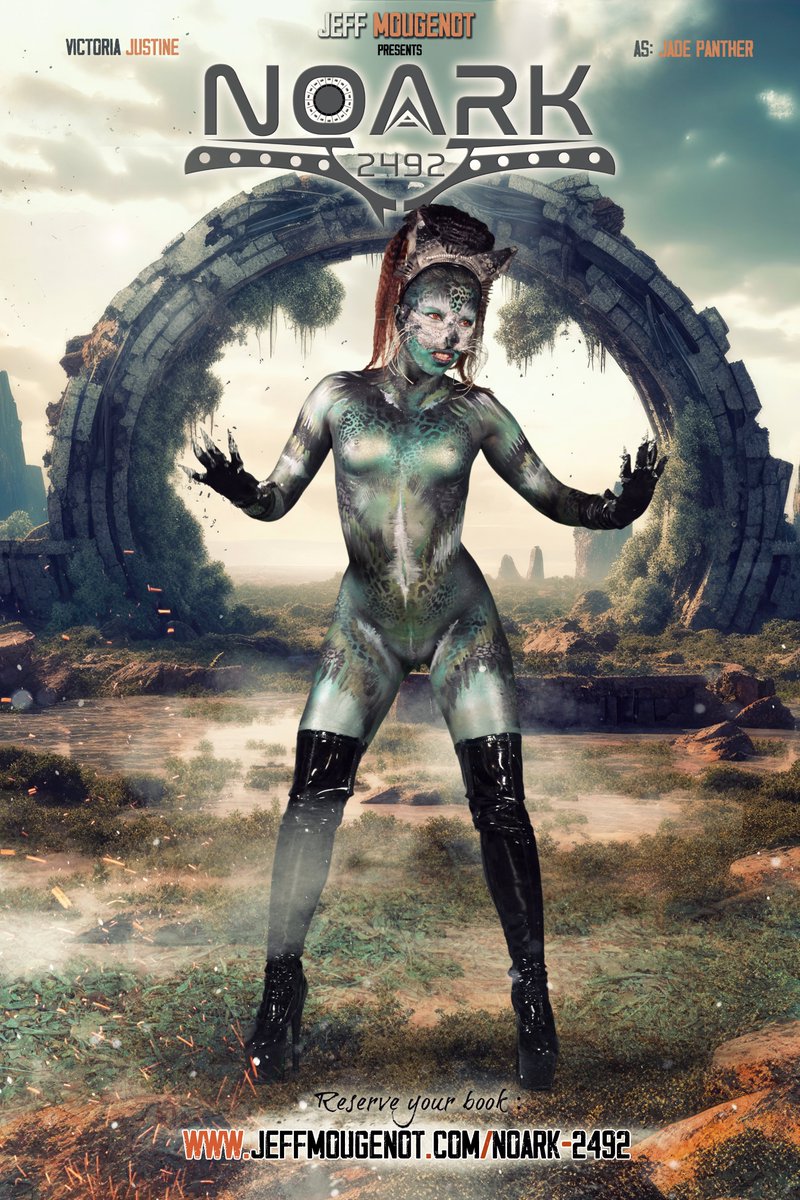 jeffnoark's tweet photo. Bodypainting : Jeff Mougenot Accessoires (masque/oreilles/prothèses latex) : Jeff Mougenot Modèle Bodypainting: Victoria Justine Coiffure : Caroline Carocoiff Montage vidéo / photos / créa NOARK : Jeff Mougenot Capture vidéo : Kajko Von Enstein https://t.co/6aSNS0WFHx