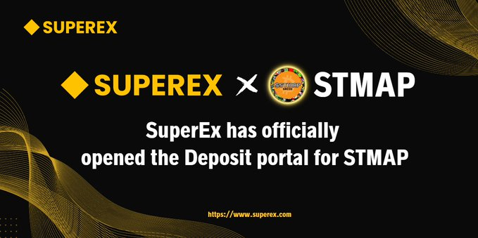 SuperEx_VietNam's tweet photo. Hey #SRC20 community 👋👋, do you know the news? 🪙 

#SuperEx has officially opened the Deposit portal for $STMAP (@StampMap_STMAP), Are you happy about this?🥰

You can now start depositing $STMAP into #SuperEx to prepare for trading when $STMAP is Listed.

👉 Register a SuperEx account now, to welcome the upcoming #SRC20 Ecosystem wave with us 👉: https://t.co/QjizhRR0Qp

#SuperEx #SRC20 #STMAP